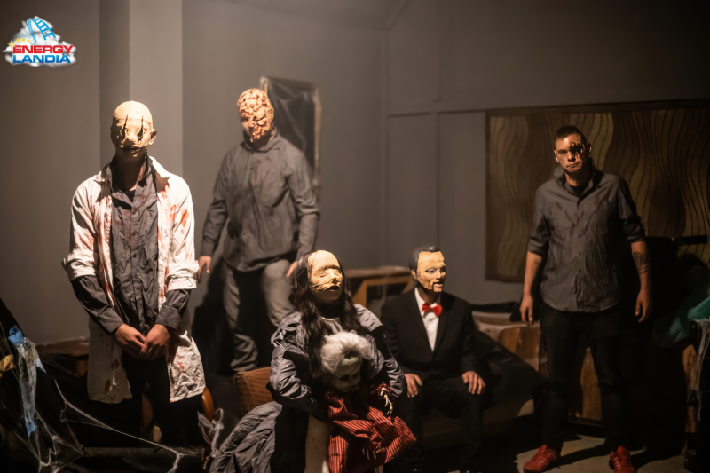 Październikowa wycieczka do Energylandii na Halloween Night