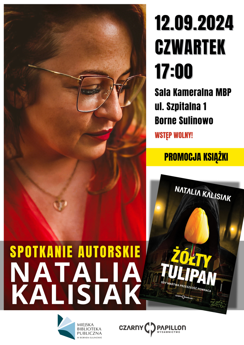 Spotkanie autorskie z Natalią Kalisiak