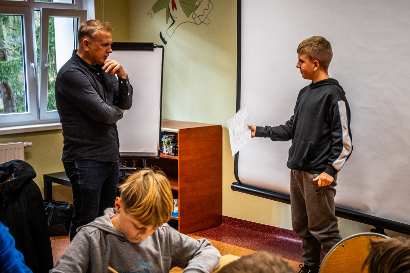 Warsztaty komiksowe z pisarzem Zbigniewem Masternakiem