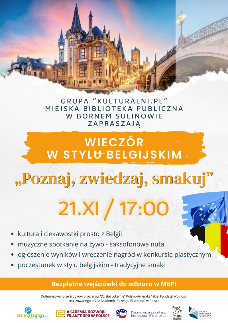Wieczór w stylu belgijskim