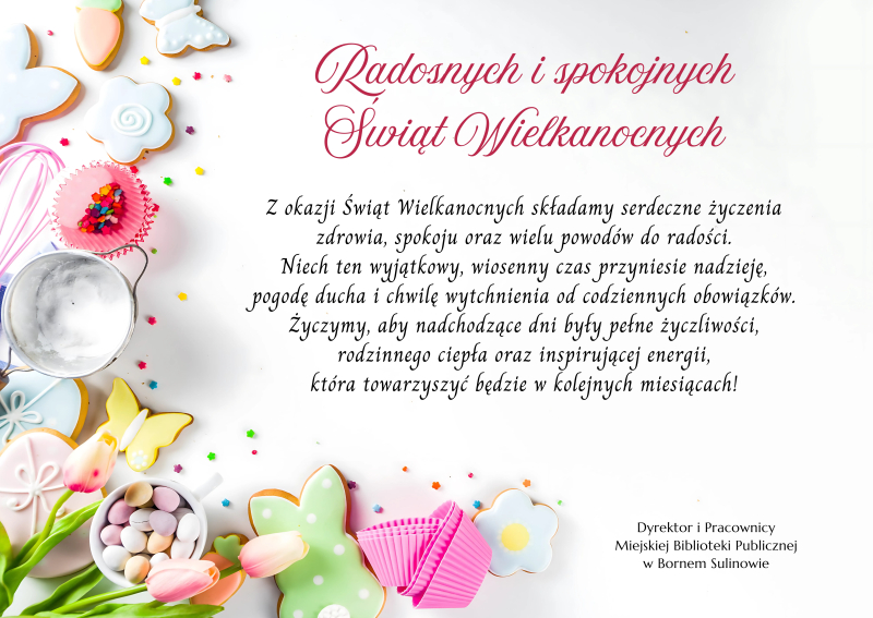 Radosnych i spokojnych Świąt Wielkanocnych 2026