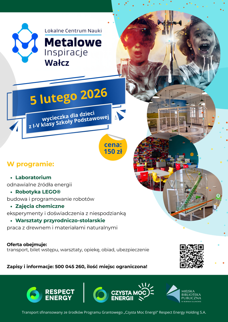 Energetyczne ferie z biblioteką 2026