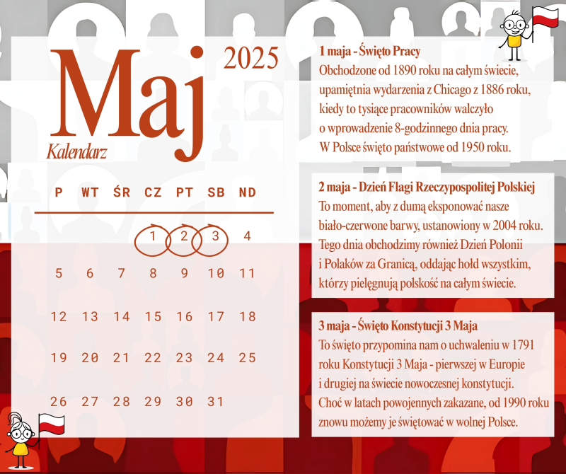 Majówka 2025 - świętujemy razem ważne dni!