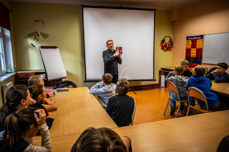 Warsztaty komiksowe z pisarzem Zbigniewem Masternakiem