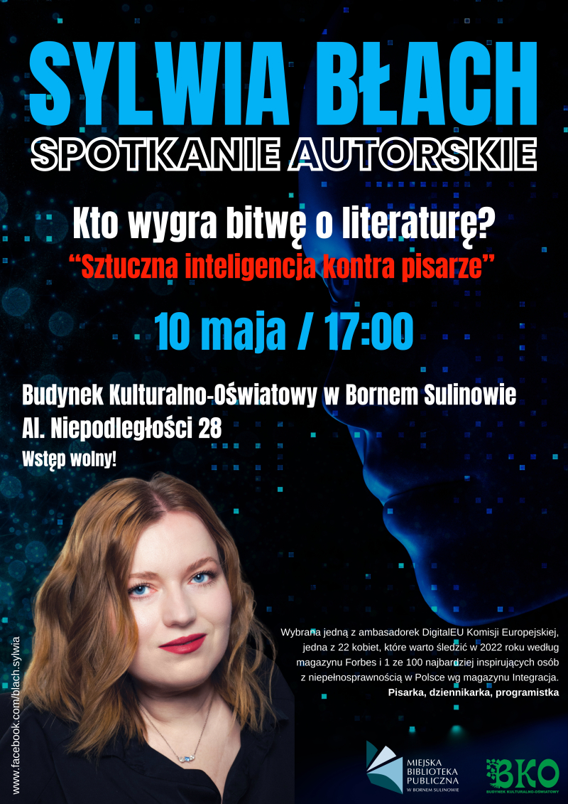 Spotkanie autorskie z Sylwią Błach