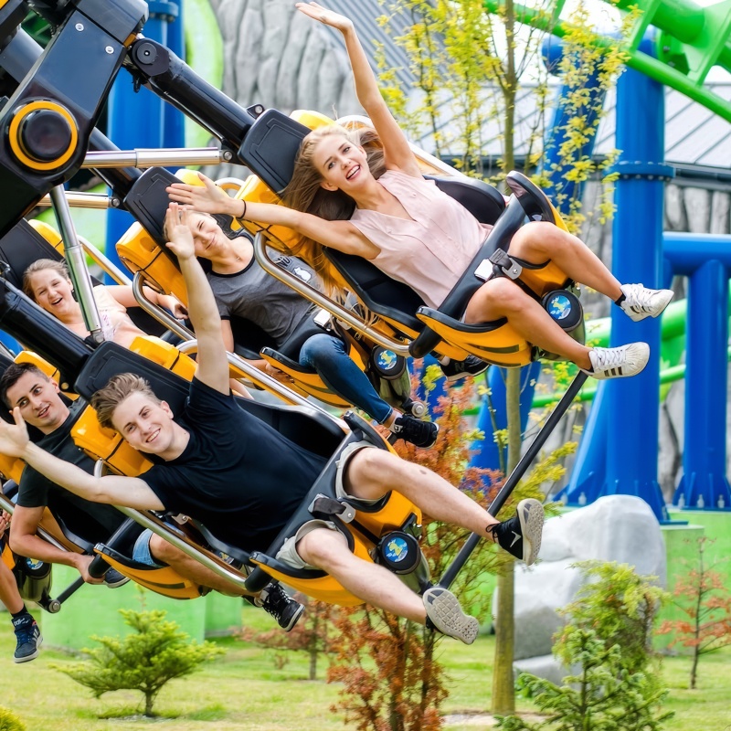 Październikowa wycieczka do Energylandii na Halloween Night