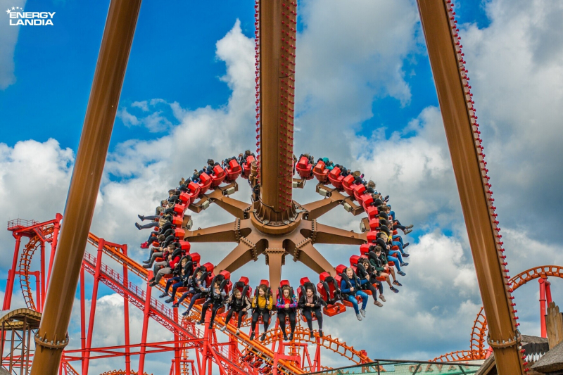 Październikowa wycieczka do Energylandii na Halloween Night
