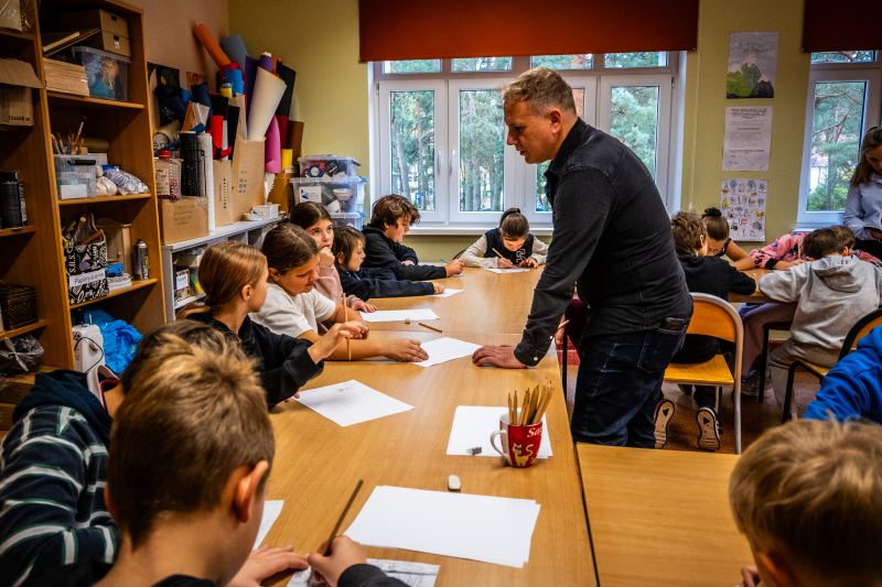 Warsztaty komiksowe z pisarzem Zbigniewem Masternakiem