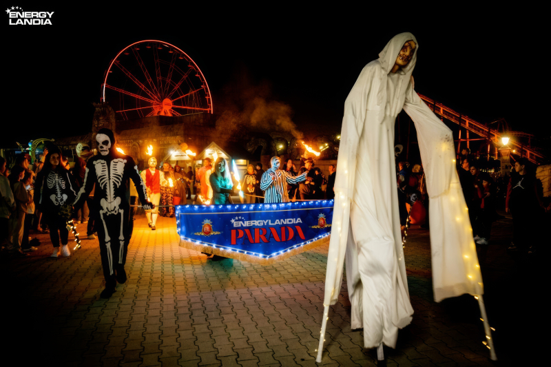 Październikowa wycieczka do Energylandii na Halloween Night
