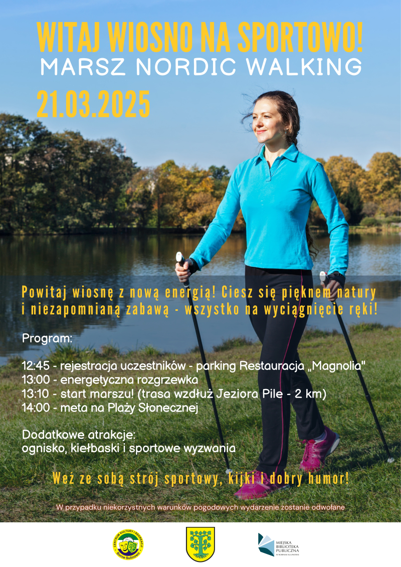 Wiosenny marsz NORDIC WALKING
