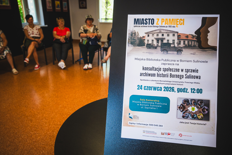Konsultacje społeczne w ramach projektu „Miasto z pamięci” za nami