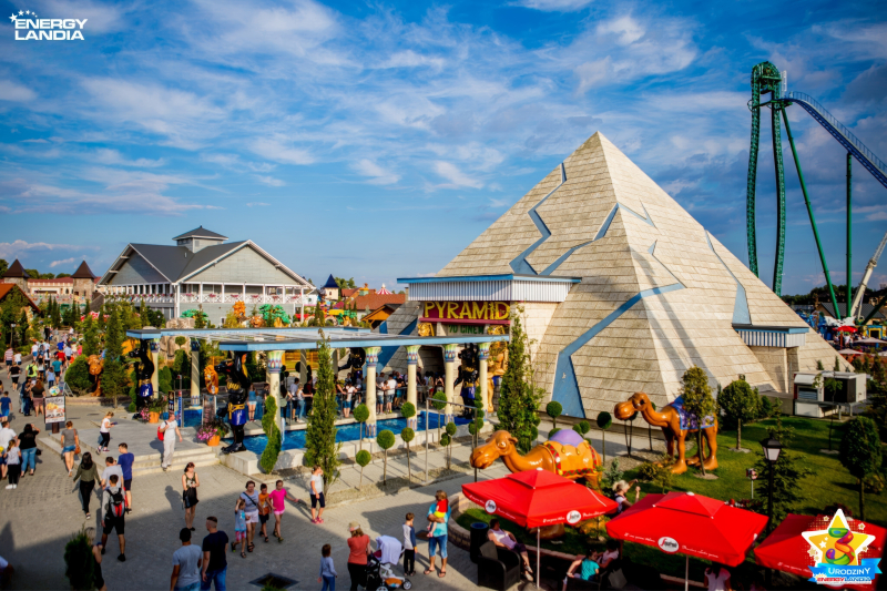 Październikowa wycieczka do Energylandii na Halloween Night