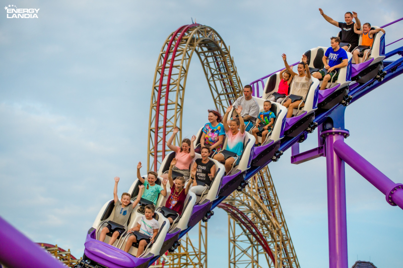 Październikowa wycieczka do Energylandii na Halloween Night