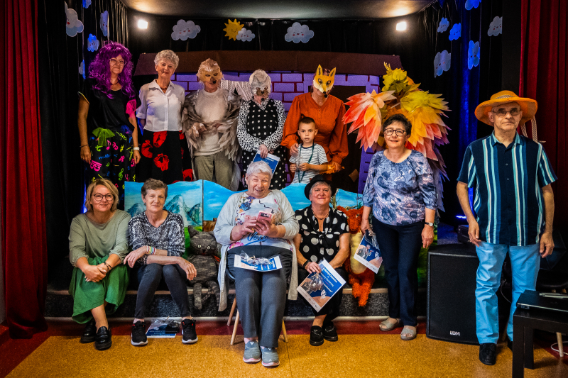 Uroczyste zakończenie projektu „TEATRalnie z seniorami”