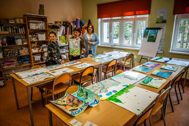 Ogłoszenie wyników - Gminny Konkurs Plastyczny pn. „Ziemia przyszłości”
