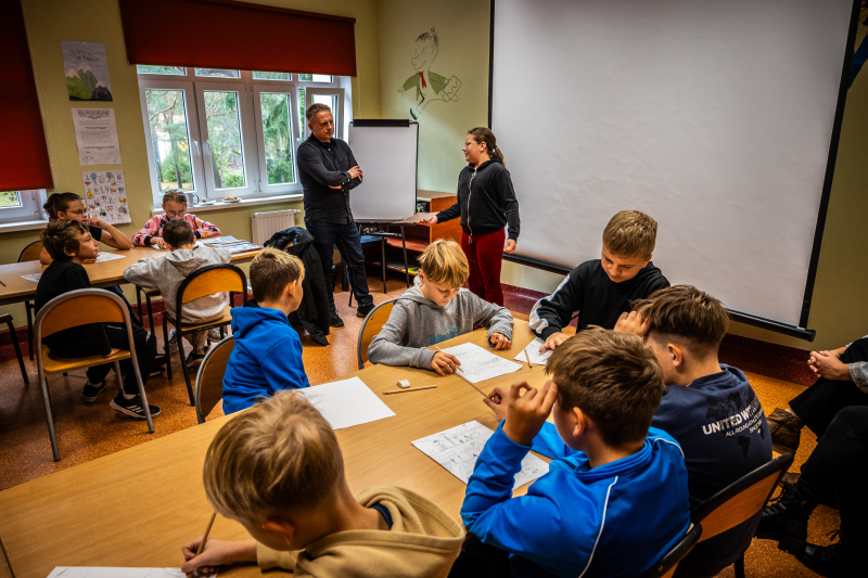 Warsztaty komiksowe z pisarzem Zbigniewem Masternakiem