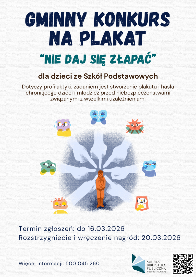 Gminny Konkurs Profilaktyczny pn. „Nie daj się złapać”