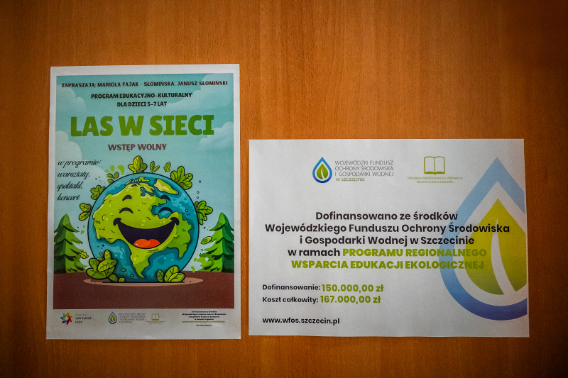 Las w sieci dla dzieci. Spotkanie interaktywne z Mariolą i Januszem Słomińskimi