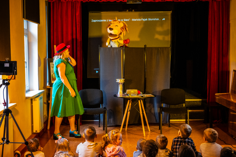 Las w sieci dla dzieci. Spotkanie interaktywne z Mariolą i Januszem Słomińskimi