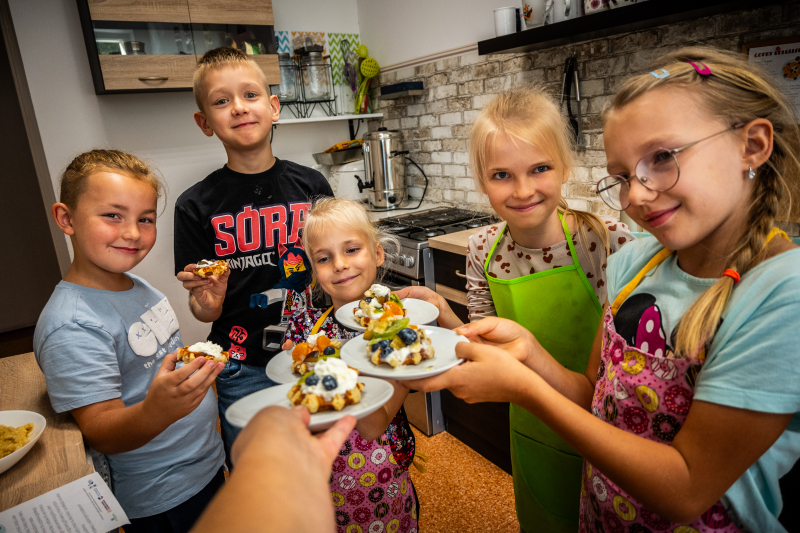 „Poznaj, zwiedzaj, smakuj” - zajęcia kulinarne dla dzieci