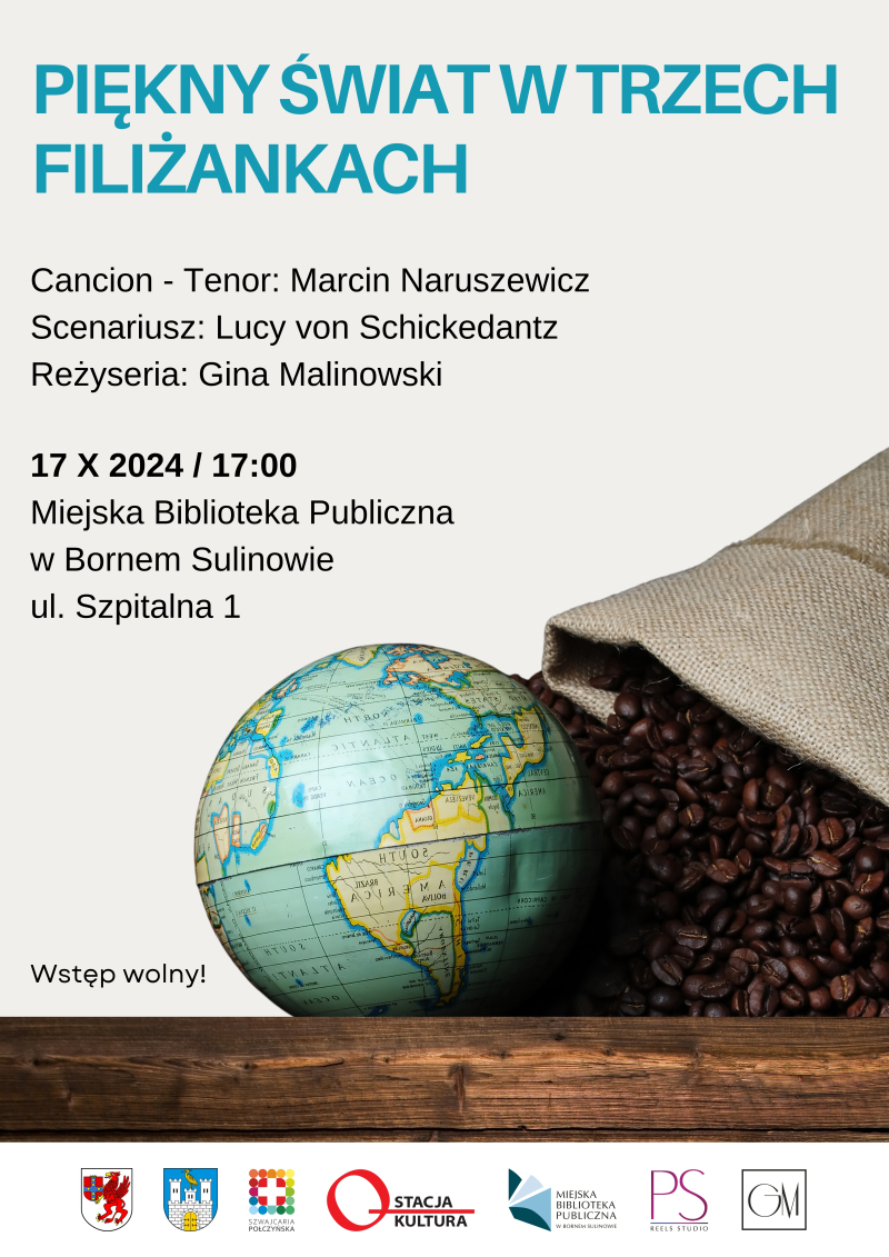 Spektakl słowno-muzyczny „Piękny świat w trzech filiżankach”