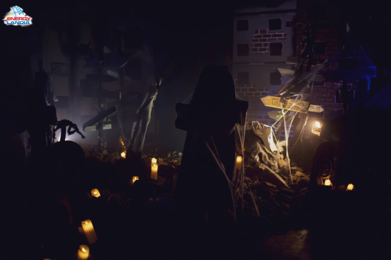Październikowa wycieczka do Energylandii na Halloween Night