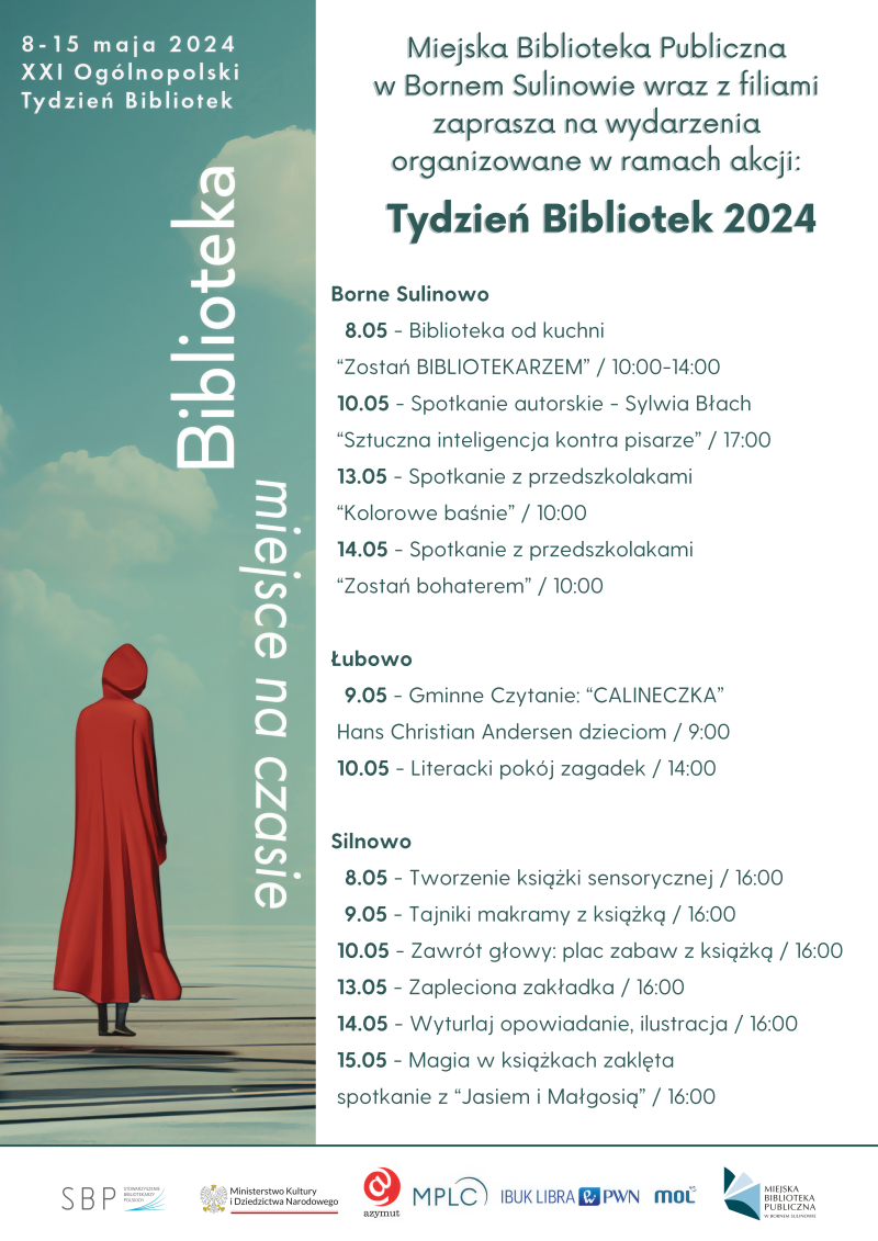 XXI Tydzień Bibliotek „Biblioteka - miejsce na czasie”