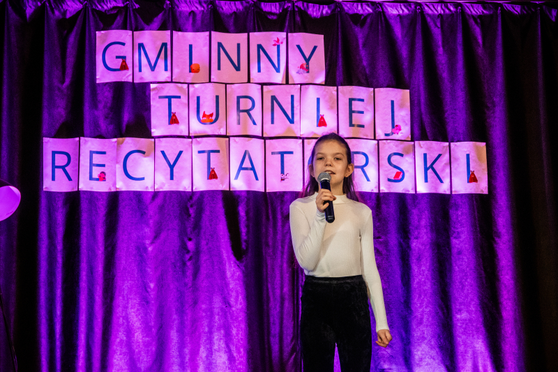 Rozstrzygnięcie Gminnego Turnieju Recytatorskiego „Wierszaki”