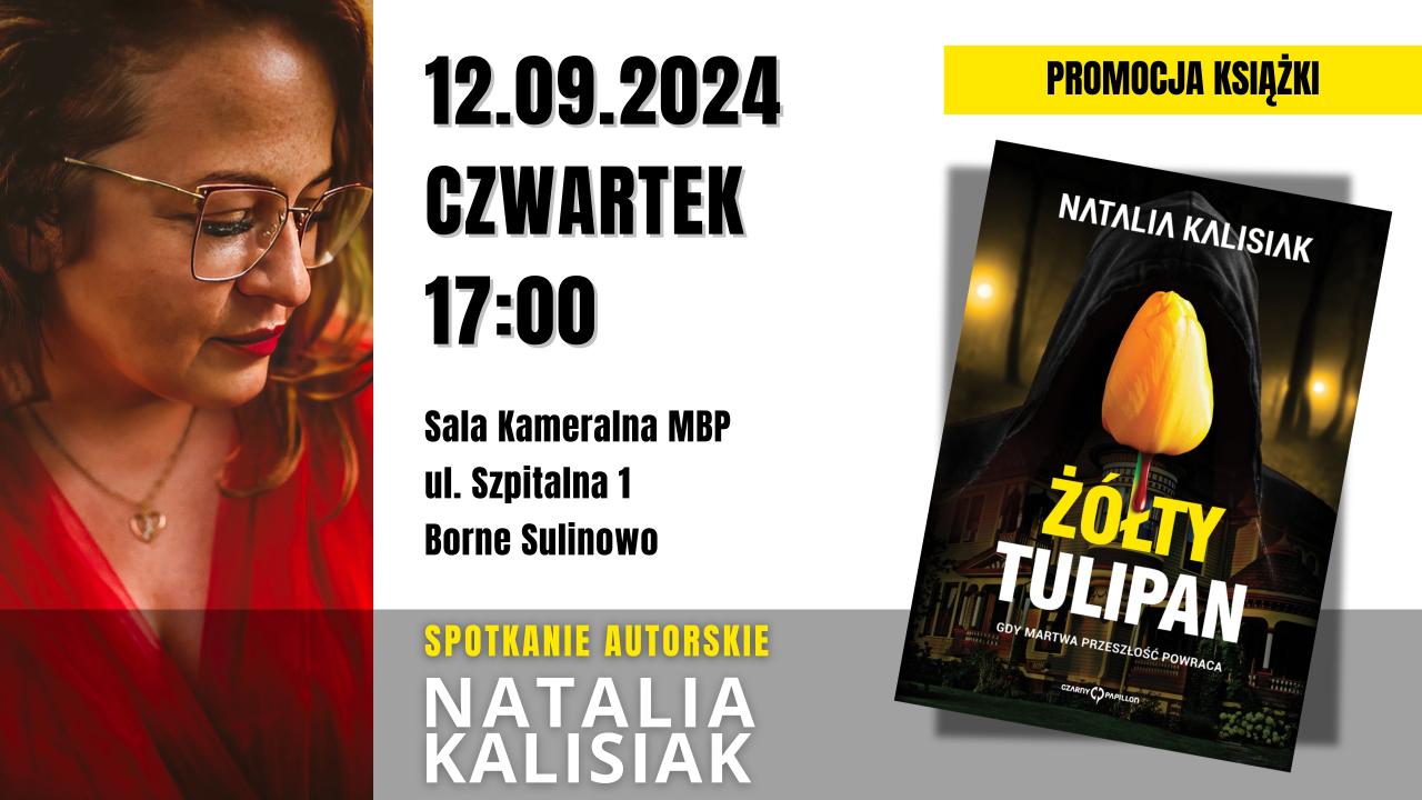 Spotkanie autorskie z Natalią Kalisiak