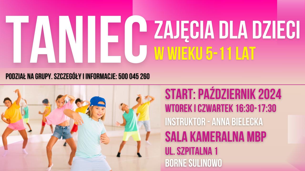 Zajęcia taneczne dla dzieci 2024/2025