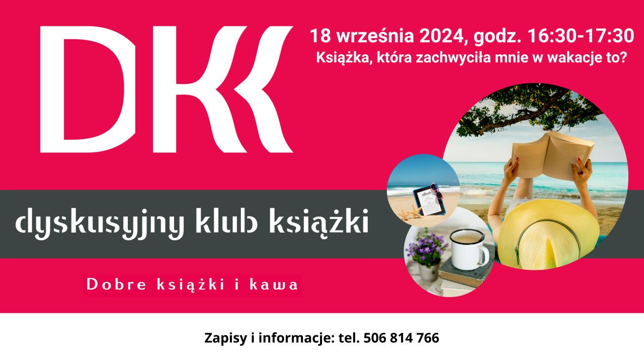 Wrześniowe spotkanie Dyskusyjnego Klubu Książki