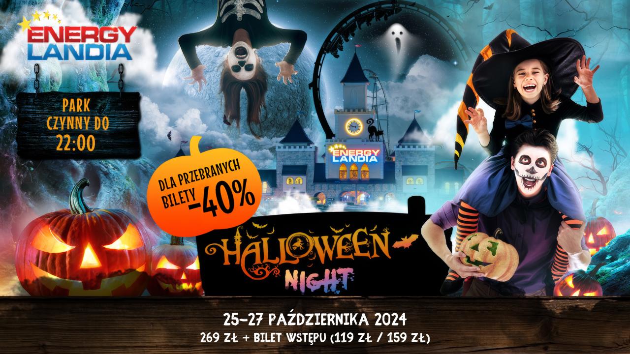 Październikowa wycieczka do Energylandii na Halloween Night