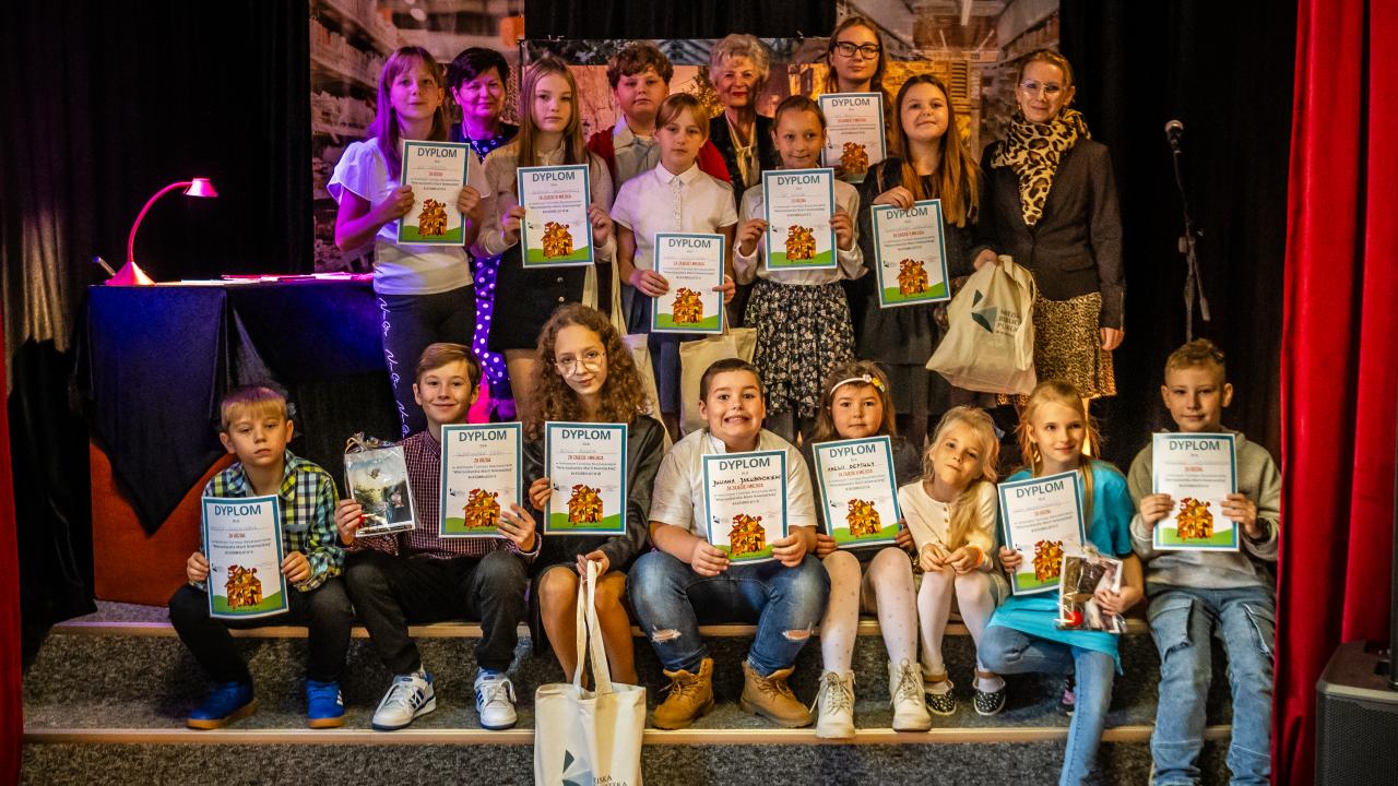 Rozstrzygnięcie Gminnego Turnieju Recytatorskiego „Wierszolandia Marii Kownackiej”