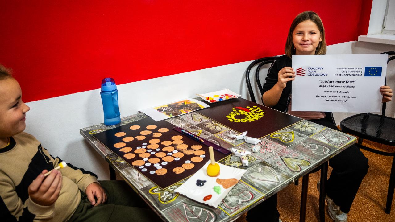 „Let's Art - Masz Fart!” - warsztaty malarsko-artystyczne