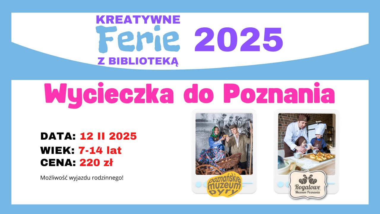 Feryjna wycieczka dla dzieci do Poznania