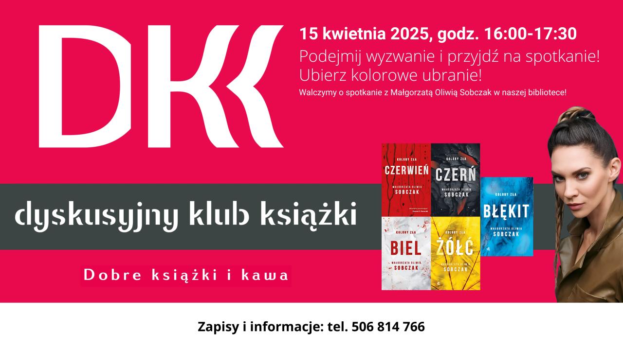 Kwietniowe spotkanie Dyskusyjnego Klubu Książki