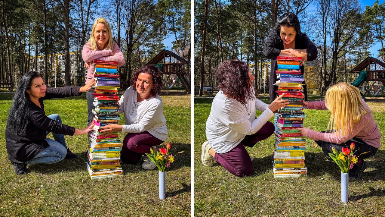 Bardzo dziękujemy anonimowym darczyńcom za wspaniałe książki