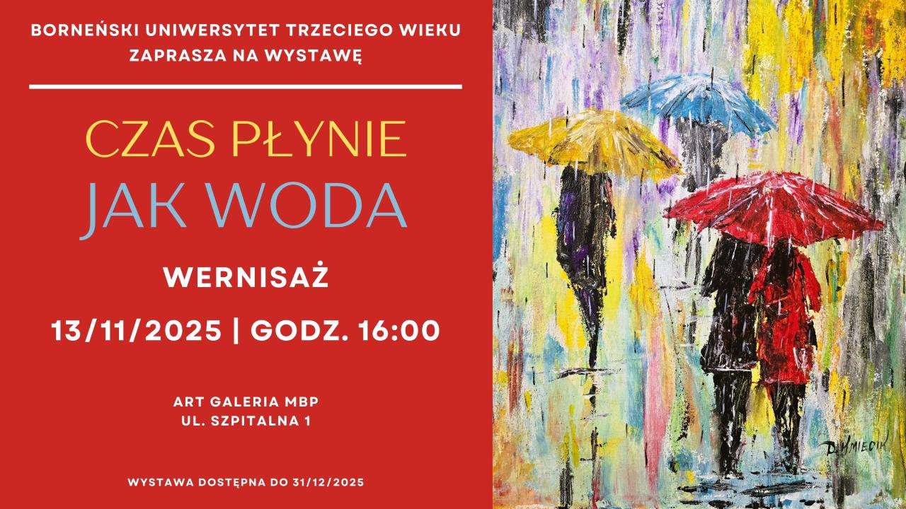 Wystawa BUTW „Czas płynie jak woda”