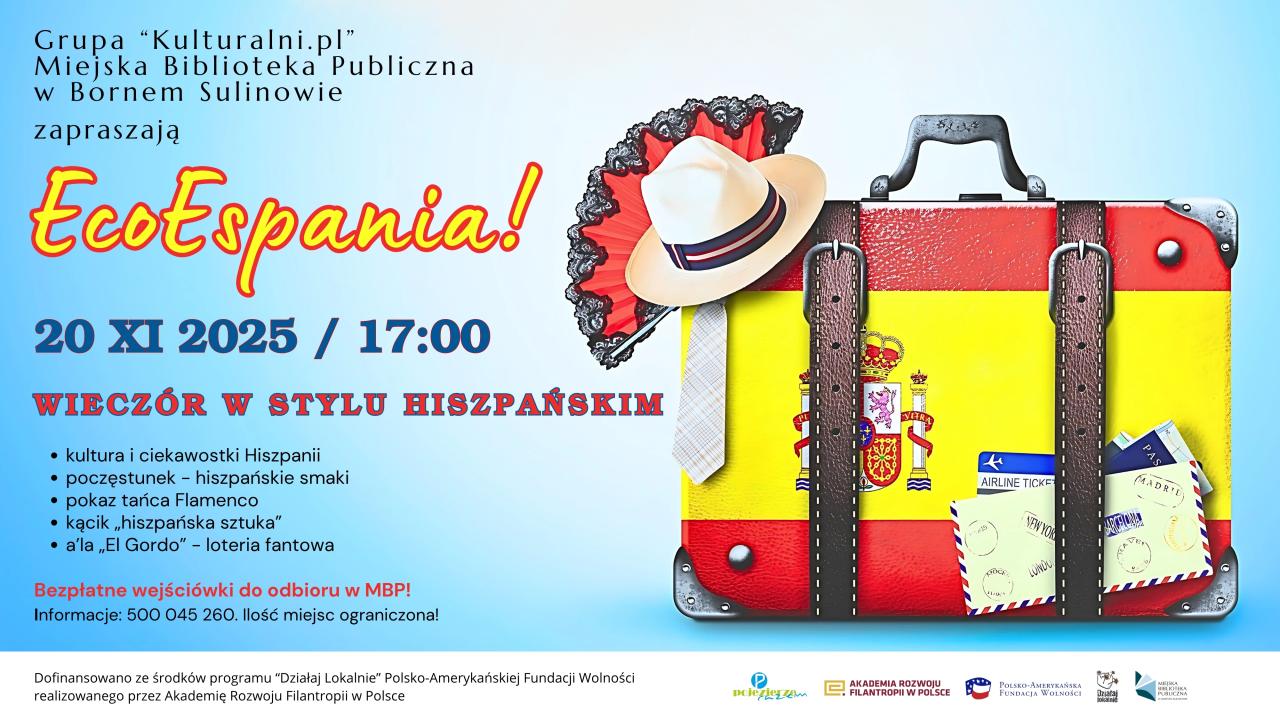„EcoEspania!” - wieczór w stylu hiszpańskim