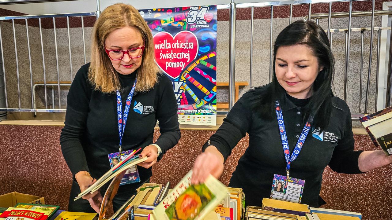Biblioteka na 34. Finale Wielkiej Orkiestry Świątecznej Pomocy