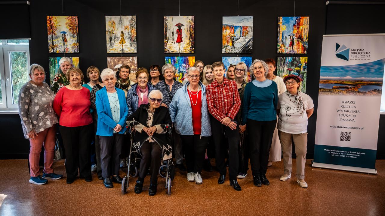 „Marzenie…” - wyjątkowy wernisaż Danuty Kmiecik w Art Galerii biblioteki
