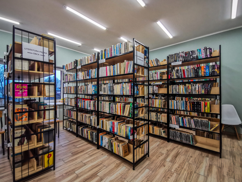 Biblioteka i czytelnia w Silnowie