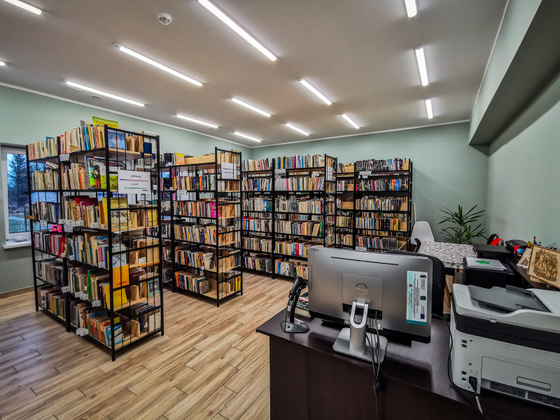 Biblioteka i czytelnia w Silnowie